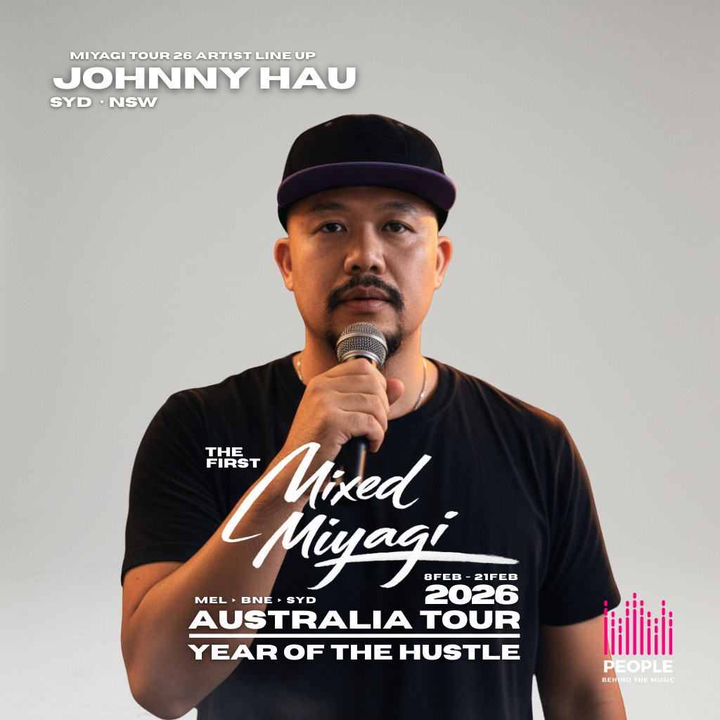 Johnny Hau Artist Line-up: Mixed Miyagi Australia Tour 2026