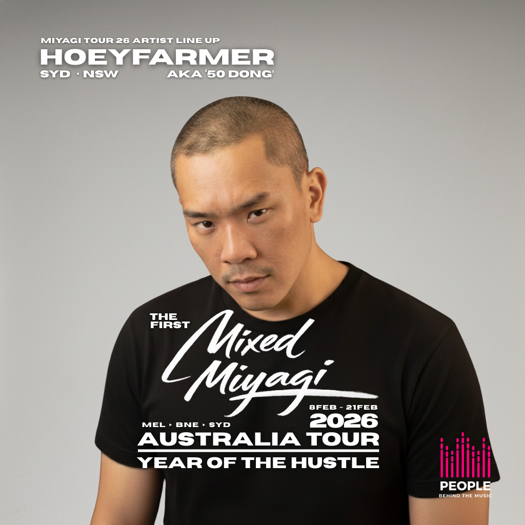 Hoeyfarmer Artist Line-up: Mixed Miyagi Australia Tour 2026